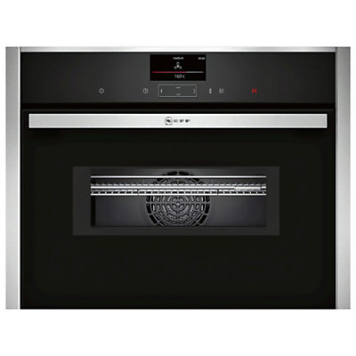 Neff C17MS32N0B Built-in Combination Microwaves, Stainless Steel Neff C17MS32N0B Built-in Combination Microwaves, Stainless Steel